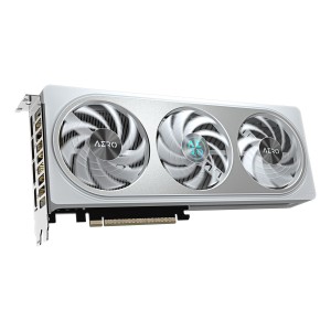 GIGABYTE GeForce RTX 5060 Ti AERO OC 16G Tarjeta Gráfica – 16 GB GDDR7, 128 bits, PCI-E 5.0, 2647MHz Frecuencia del núcleo, 3 x
