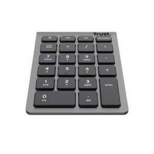 Trust Xalas teclado numérico Portátil PC RF inalámbrico Plata