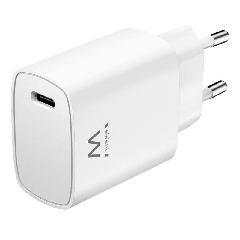 Ewent EW1320_R1 cargador de dispositivo móvil Universal Blanco Corriente alterna Carga rápida Interior