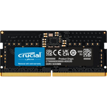 CT8G48C40S5 módulo de memoria 8 GB 1 x 8 GB DDR5 4800 MHz