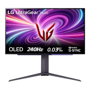 LG 27GS95QE-B pantalla para PC 67,3 cm (26.5") 2560 x 1440 Pixeles Quad HD OLED Negro