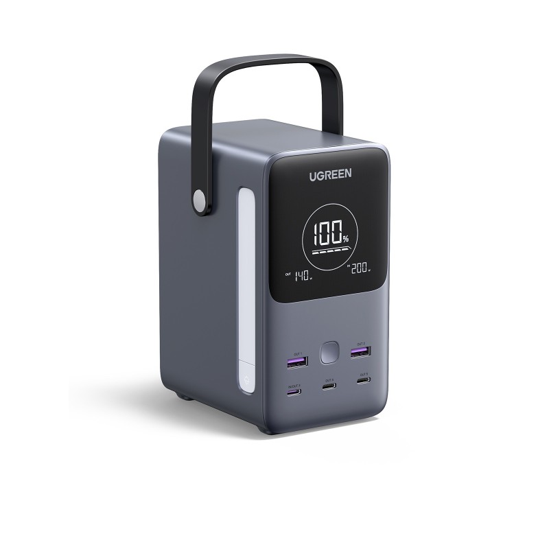 Ugreen Nexode Power Bank 48000 mAh Litio Gris