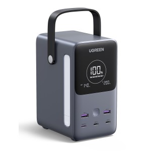 Ugreen Nexode Power Bank 48000 mAh Litio Gris