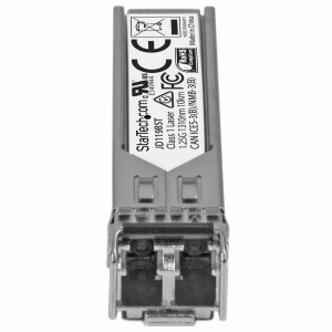 StarTech.com Módulo Transceptor SFP Compatible con HPE JD119B - 1000BASE-LX - Fibra Monomodo de 1 GbE - SFP Ethernet Gigabit de