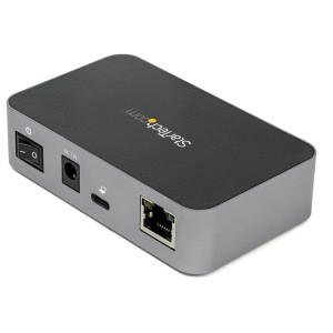 StarTech.com Hub USB-C de 3 Puertos con Puerto de Red Ethernet - USB 3.2 Gen 2 (10Gbps) - Alimentado - 2xUSB-A 1xUSB-C