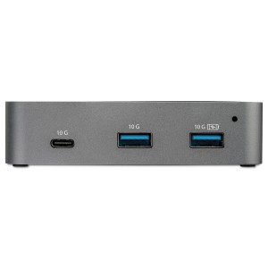 StarTech.com Hub USB-C de 3 Puertos con Puerto de Red Ethernet - USB 3.2 Gen 2 (10Gbps) - Alimentado - 2xUSB-A 1xUSB-C