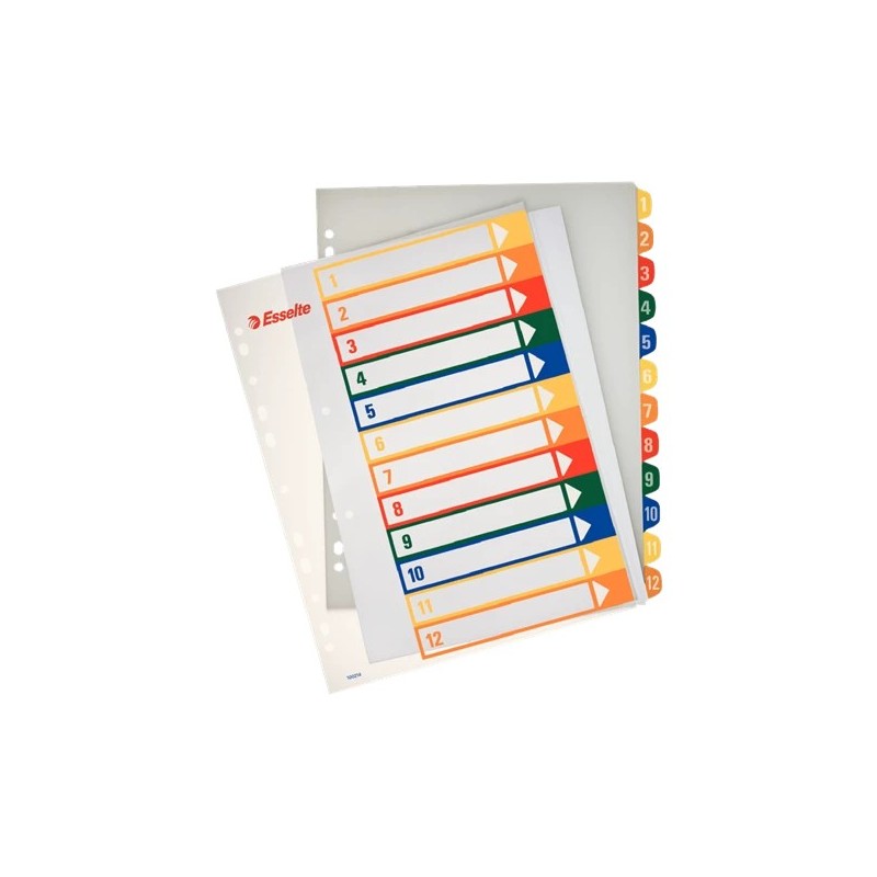 Esselte 100214 etiqueta de impresora Multicolor Etiqueta para impresora autoadhesiva