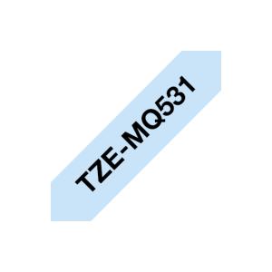 TZEMQ531 cinta para impresora de etiquetas Negro sobre azul TZe