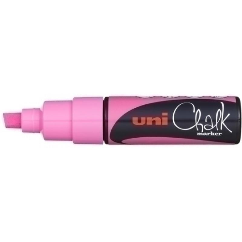 Pack 6 Unid. ROTUL.UNIBALL CHALK MARKER PWE-8K ROSA 140137000
