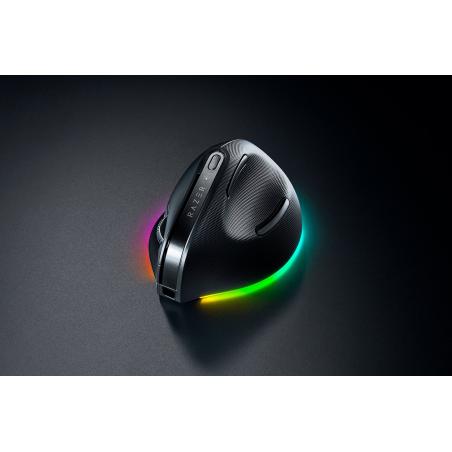 Pro Click V2 Vertical ratón Universal mano derecha RF Wireless + Bluetooth + USB Type-C Óptico 30000 DPI