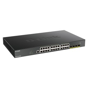 D-Link DGS-1250-28XMP Gestionado L3 Gigabit Ethernet (10 100 1000) Energía sobre Ethernet (PoE) Negro