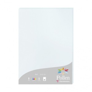 Pollen papel para impresora de inyección de tinta A4 (210x297 mm) 25 hojas Azul claro