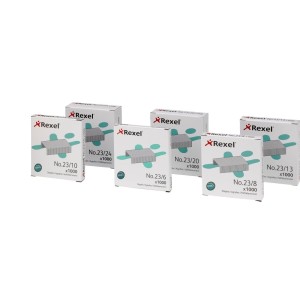 Rexel Grapas nº 23 8 - Caja 1000 u.