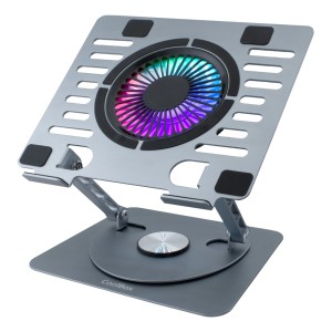 CoolBox COO-NPC17-AV1 almohadilla fría 43,2 cm (17") 1000 RPM Plata
