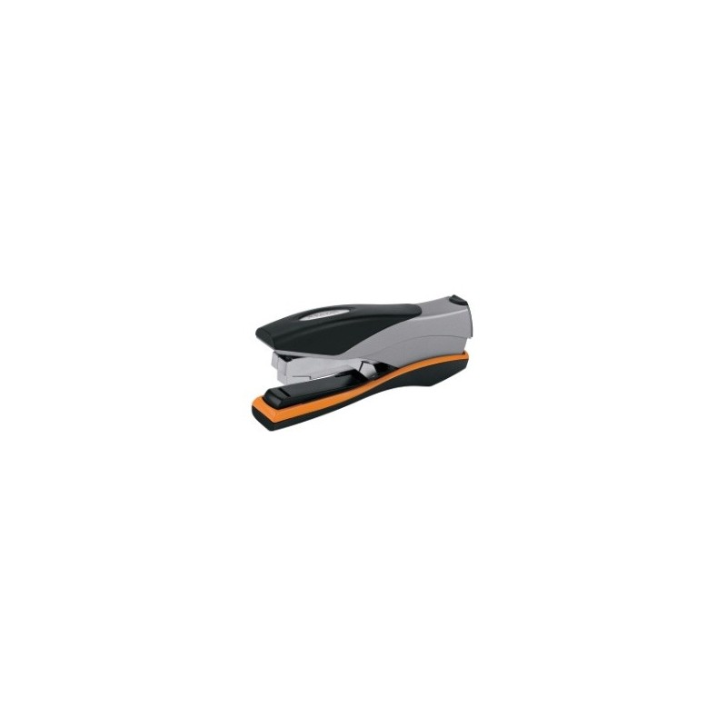 Rexel Grapadora Optima 40 sin esfuerzo plateada negra