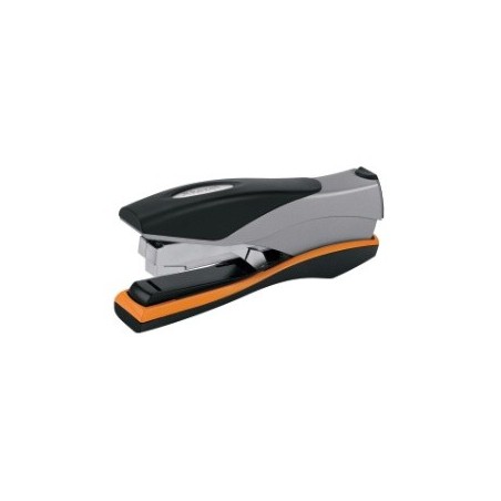 Rexel Grapadora Optima 40 sin esfuerzo plateada negra
