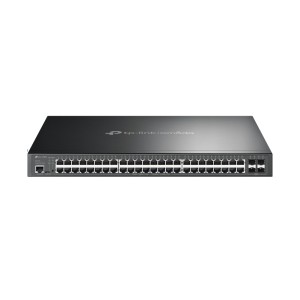 TP-Link Omada SG3452P switch Gestionado L2 L3 Gigabit Ethernet (10 100 1000) Energía sobre Ethernet (PoE) 1U Negro