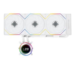 GA II Hydroshift II LCD-C 360TL Carcasa del ordenador Sistema de refrigeración líquida todo en uno 12 cm Blanco 1 pieza(s)