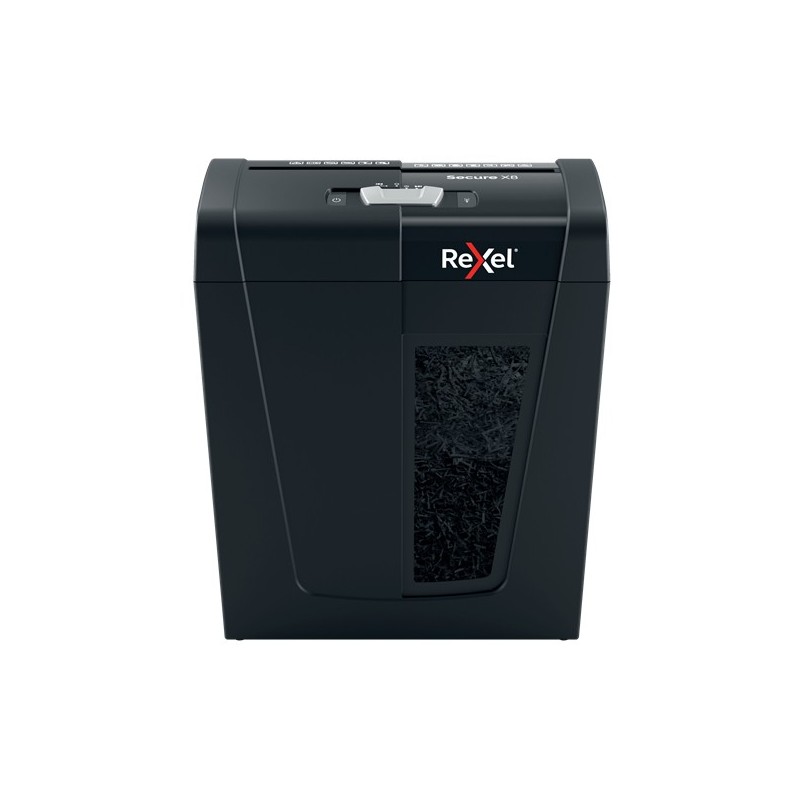 Rexel Secure X8 triturador de papel Corte cruzado 70 dB Negro