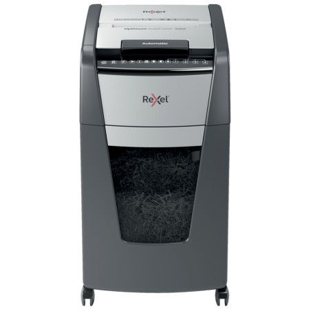 Rexel AutoFeed+ 300X triturador de papel Corte cruzado 55 dB 23 cm Negro, Gris