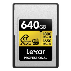LCAGOLD640G-RNENG memoria flash 640 GB CFexpress tipo A