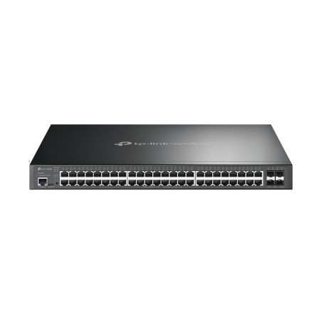 TP-Link Omada SG3452XP switch Gestionado L2+ Gigabit Ethernet (10 100 1000) Energía sobre Ethernet (PoE) 1U Negro
