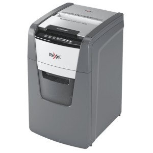 Rexel AutoFeed+ 130M triturador de papel Microcorte 55 dB Negro, Gris