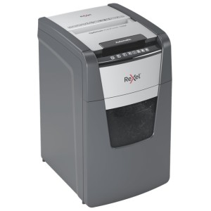 Rexel AutoFeed+ 130M triturador de papel Microcorte 55 dB Negro, Gris