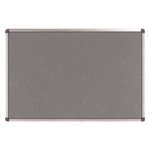 Nobo Tablero Classic Fieltro Gris 90X120