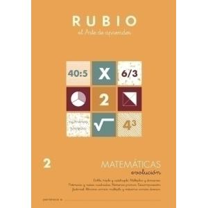 CUADERNO RUBIO A4 MATEMATIC. EVOLUCION 2 - Pack de 10 unidades