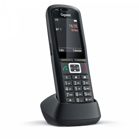R700H PRO Teléfono DECT Identificador de llamadas Negro