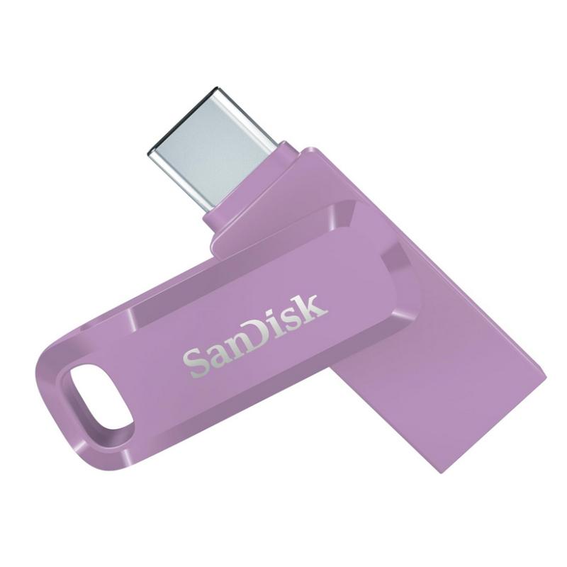 Ultra Dual Drive Go USB 128GB unidad flash USB USB Type-A / USB Type-C 3.2 Gen 1 (3.1 Gen 1) Lavanda
