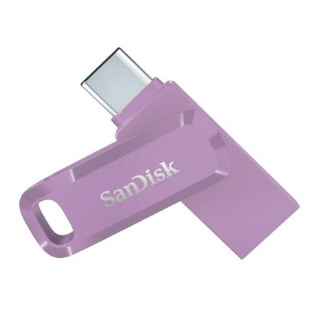 Ultra Dual Drive Go USB 128GB unidad flash USB USB Type-A / USB Type-C 3.2 Gen 1 (3.1 Gen 1) Lavanda