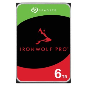 Seagate IronWolf Pro ST6000NT001 disco duro interno 6 TB 7200 RPM 256 MB 3.5" Serial ATA III