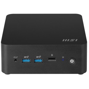 MSI CUBI NUC 1MG-206BES PC estación de trabajo barebone Negro 150U Intel® SoC