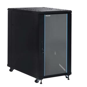 Armario Rack PRO 19" 22U 600 x 1000 negro con ventilación - PHO 6122 (desmontado)