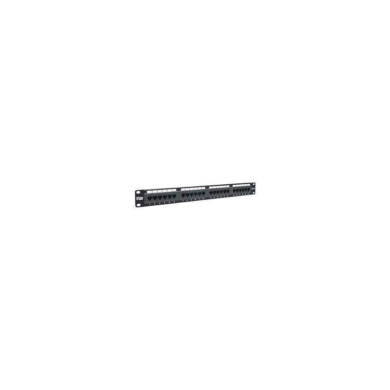 24-port Cat6 Unshielded Patch Panel