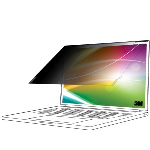 3M Filtro privacidad Bright Screen 13.3 pulg portátil full screen, 16 9, BP133W9E