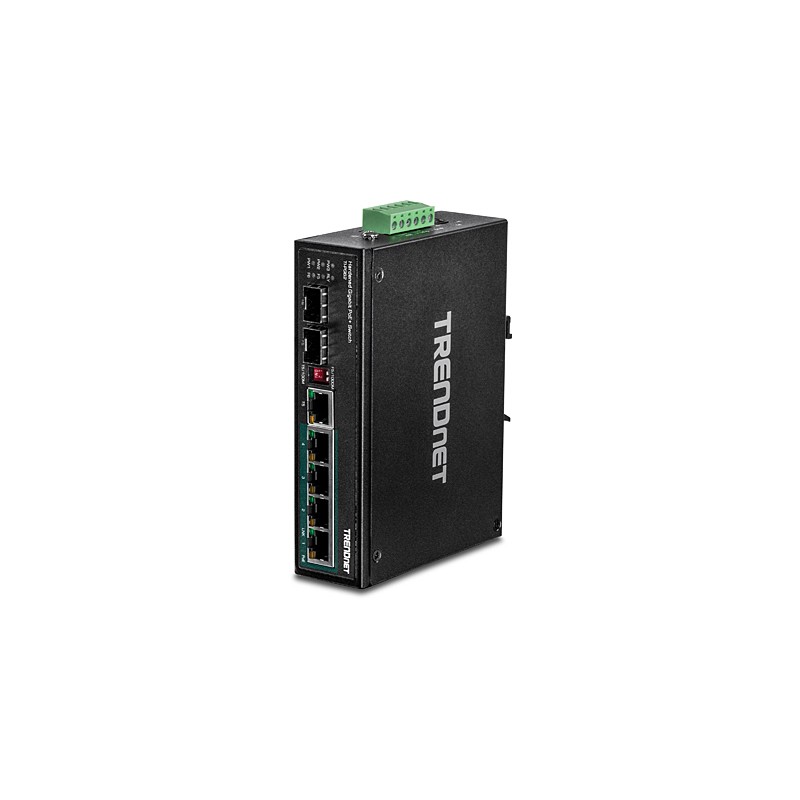 TI-PG62 switch No administrado Gigabit Ethernet (10/100/1000) Energía sobre Ethernet (PoE) Negro