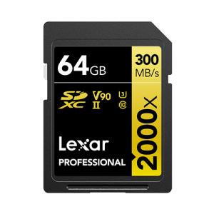 Professional 2000x 64 GB SDHC UHS-II Clase 10