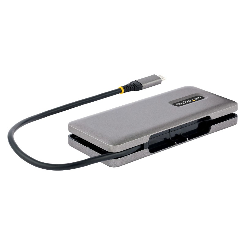 StarTech.com Hub USB C de 4 Puertos, 4 Puertos USB Tipo C, USB 3.1 de 10Gbps - Concentrador Ladrón USB Tipo C con Entrega de