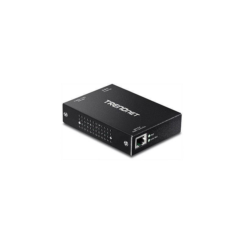 TPE-E100 repetidor y transceptor 800 Mbit/s Negro