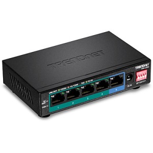 TPE-LG50 switch No administrado Gigabit Ethernet (10/100/1000) Energía sobre Ethernet (PoE) Negro