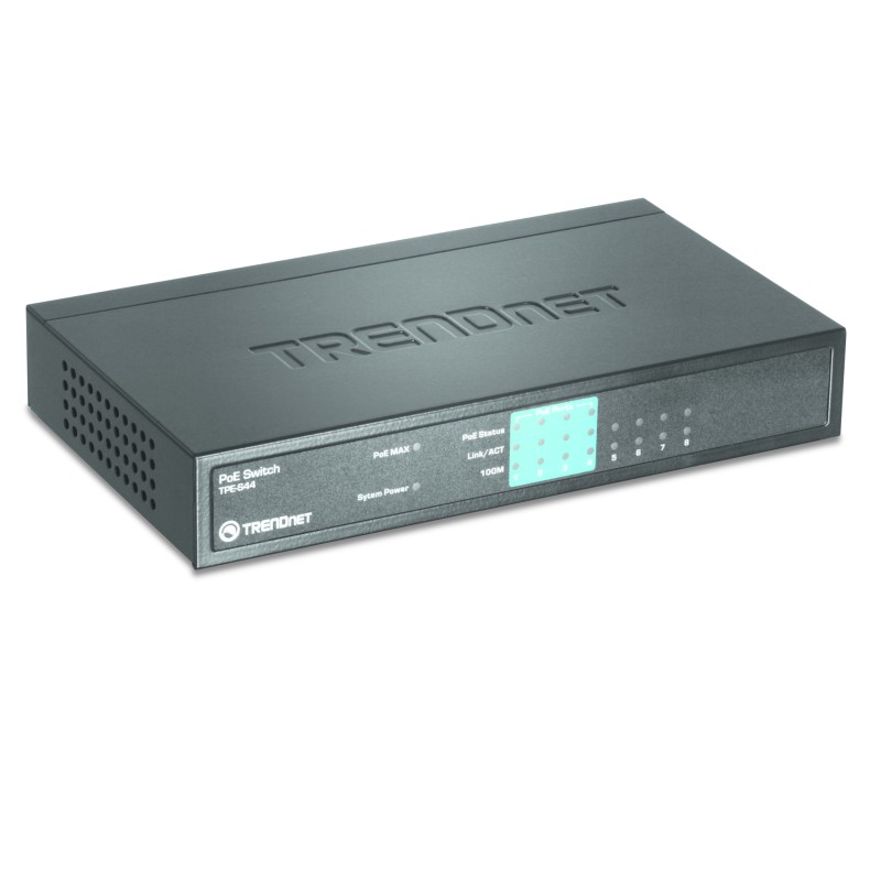 TPE-S44 switch No administrado Energía sobre Ethernet (PoE) Azul