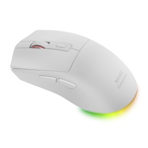 Mars Gaming MM-T3W ratón Juego mano derecha RF Wireless + Bluetooth + USB Type-A Óptico 14400 DPI