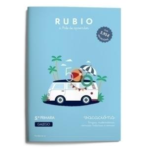 CUADERNO RUBIO GAL.VACACIONS 5º PRIM. - Pack de 5 unidades