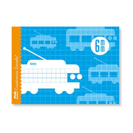 LIBRETA CUBIERTA BASICA 4º APAISADO RAYADO 6 MM 16 HOJAS LAMELA 05006 05006 - Pack de 25 unidades