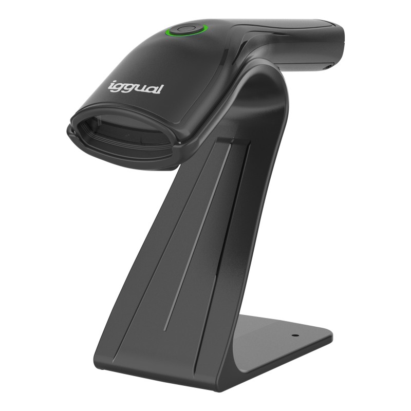 iggual L1DUSB-B-AX Lector de códigos de barras portátil 1D CMOS Negro