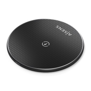 AISENS Cargador Inalambrico USB-C 15W Para Movil, Negro