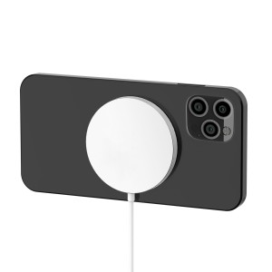Celly MAGCHARGE cargador de dispositivo móvil Smartphone Plata, Blanco USB Cargador inalámbrico Interior
